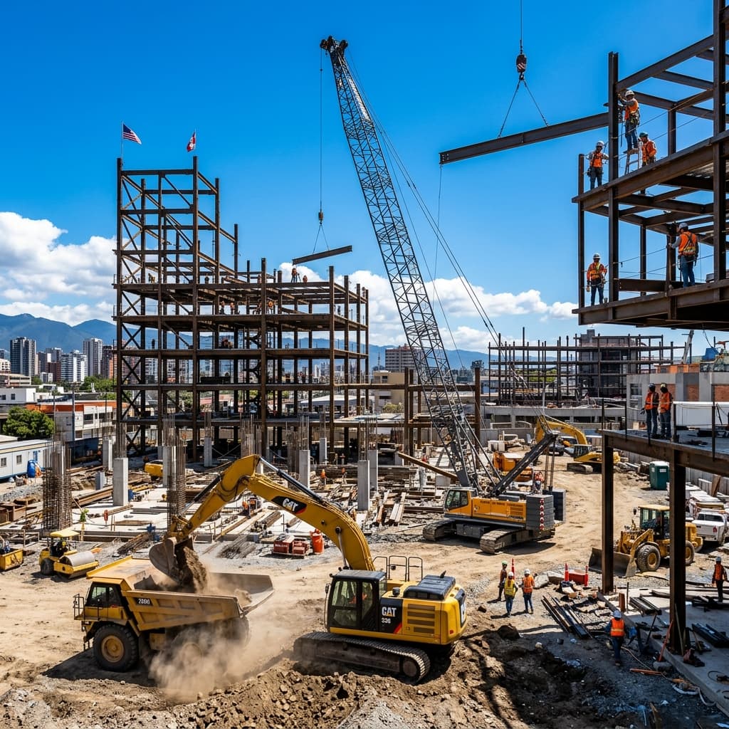 Construction lifting